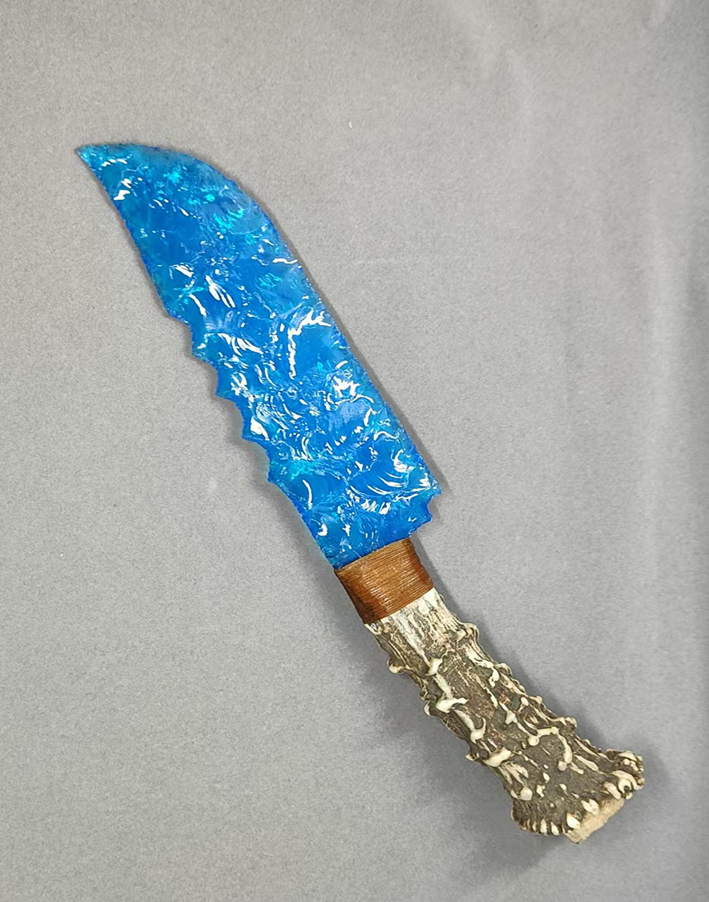 Opal/Art Glass Dagger