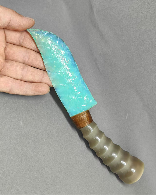 Opal/Art Glass Dagger