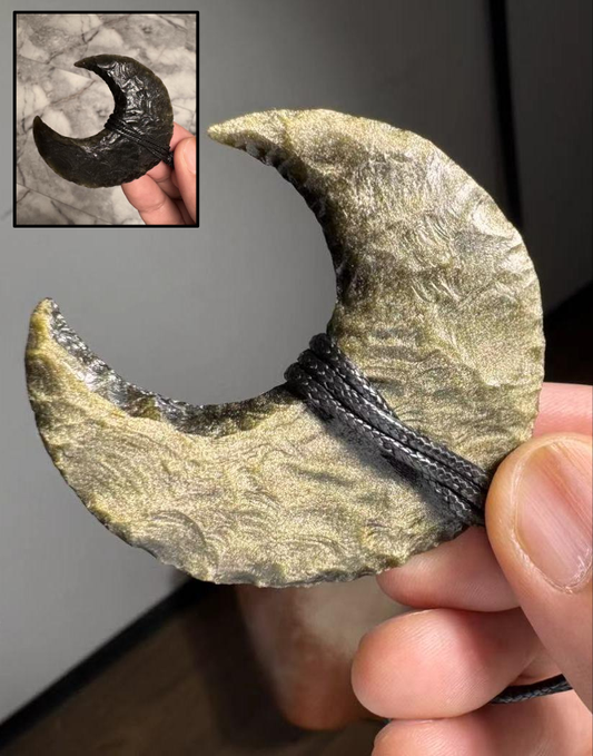 Crescent Stone Coin